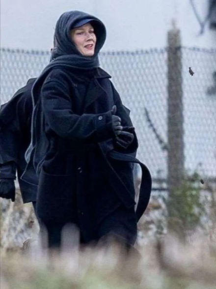 Sandra Hüller Project Hail Mary Black Coat