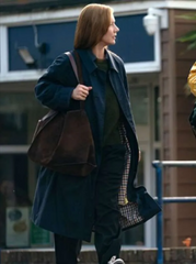 Sandra Hüller Project Hail Mary Black Trench Coat