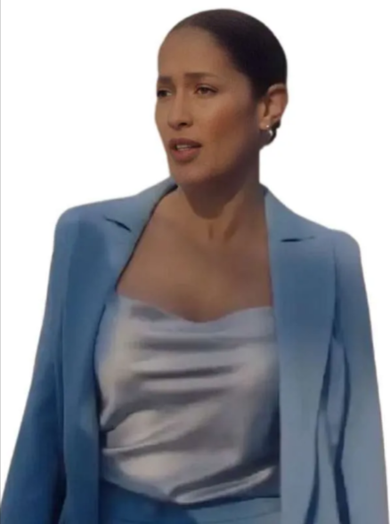 RJ Decker 2026 Jaina Lee Ortiz Blue Blazer