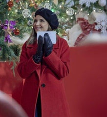 Rachael Leigh Cook Red Coat