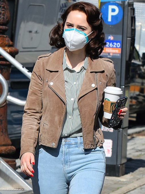 The Marvelous Mrs. Maisel S04 Miriam Maisel Brown Jacket