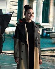 Red Notice Gal Gadot Coat