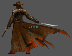 Red Steel 2 Swordsman Last Kusagari Cosplay Costume Jacket
