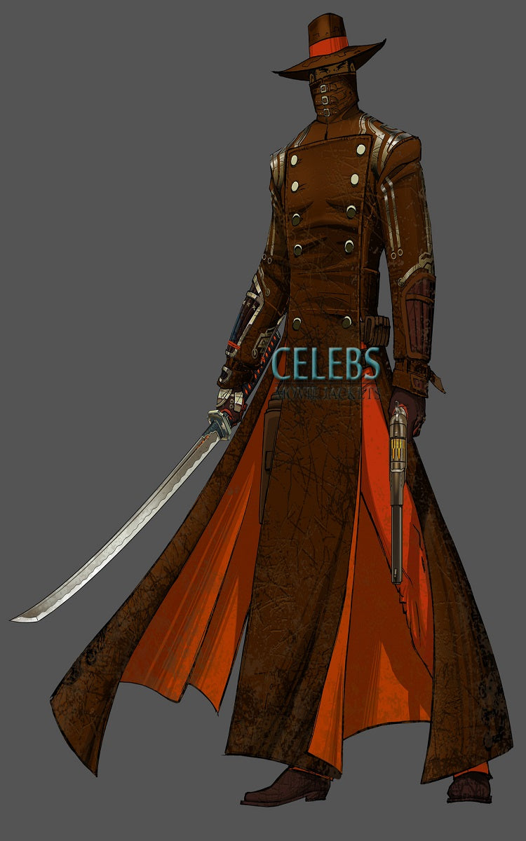 Red Steel 2 Swordsman Last Kusagari Cosplay Costume Jacket