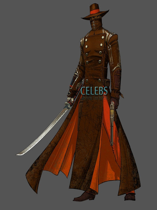 Red Steel 2 Swordsman Last Kusagari Cosplay Costume Jacket