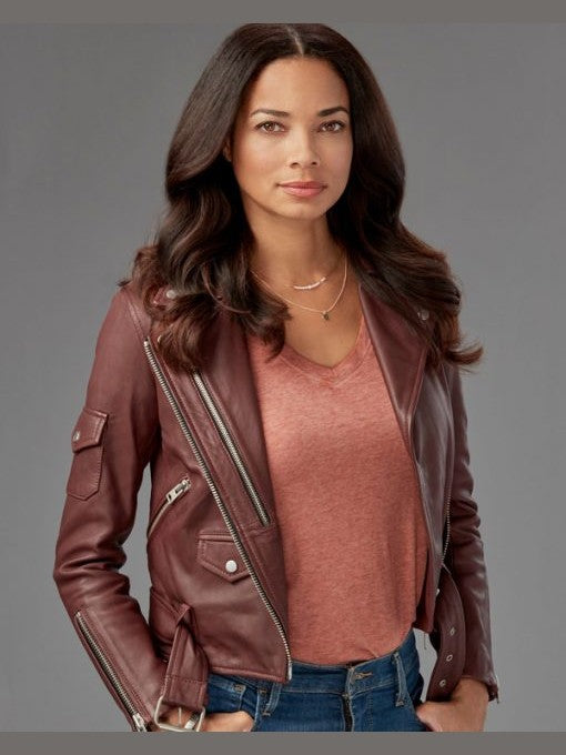 Redemption in Cherry Springs Rochelle Aytes Leather Jacket