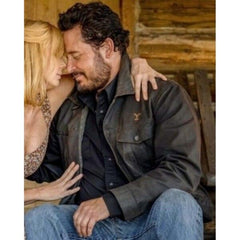 Rip Wheeler Yellowstone Season 4 Leather Jacket