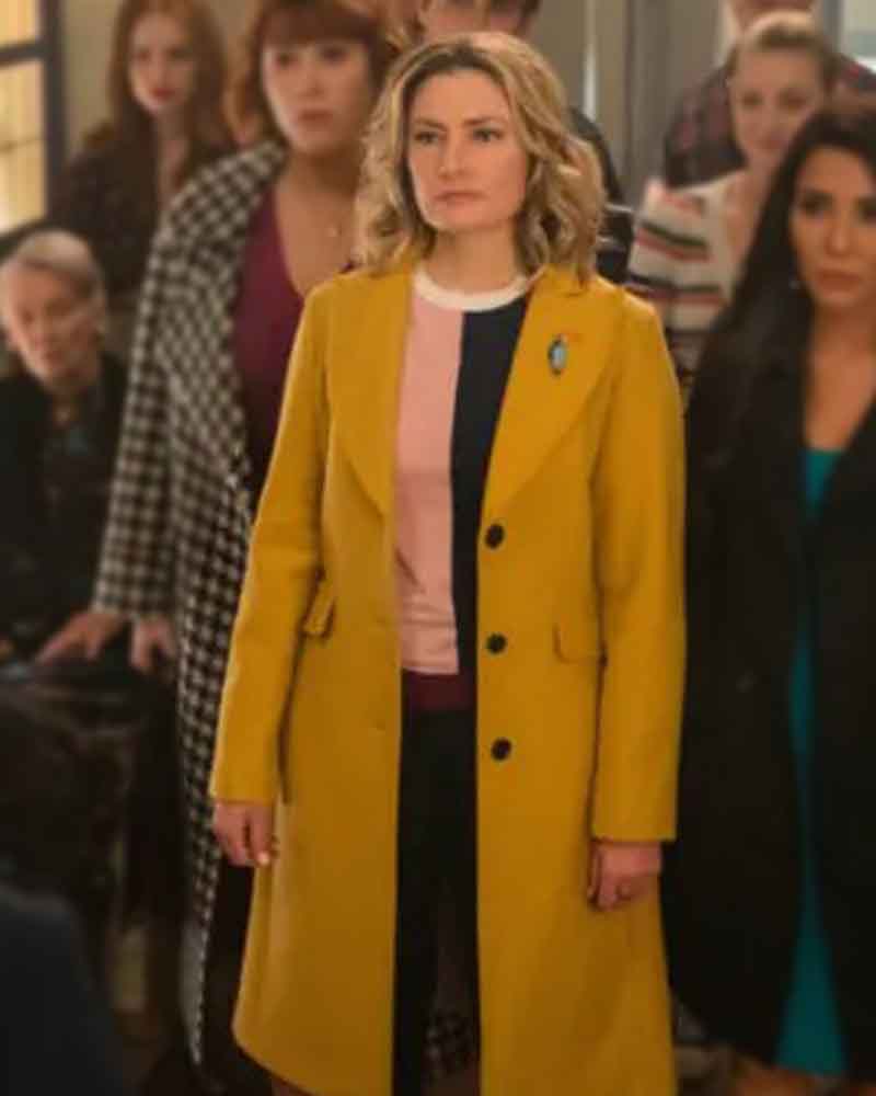 Riverdale Alice Cooper Yellow Coat