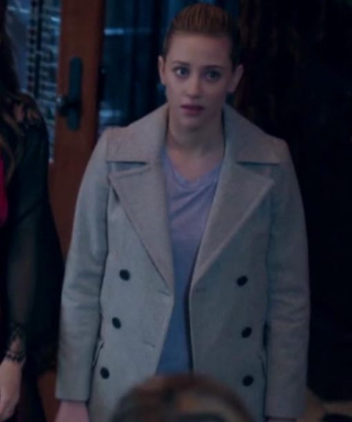 Riverdale S02 Betty Cooper White Double-Breasted Coat