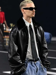 PFW Romeo Beckham Leather Jacket