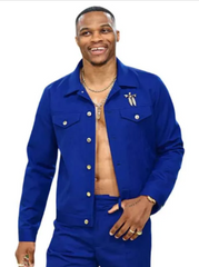 Met Gala 2026 Russell Westbrook Blue Jacket