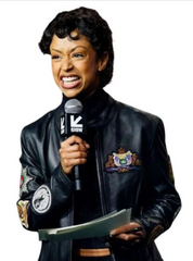 SXSW 2026 Liza Koshy Leather Jacket