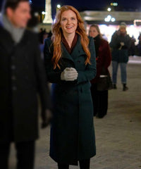 Christmas in Vienna Jess Waters Green Coat