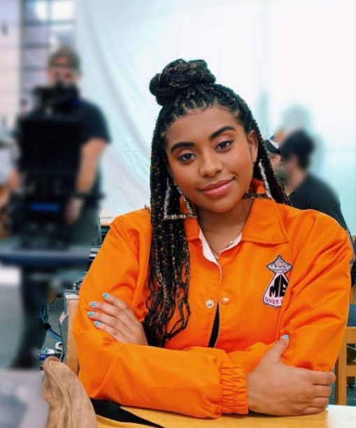 Saved by the Bell Aisha Garcia Orange Jacket