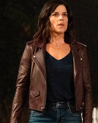 Scream 2022 Neve Campbell Leather Jacket