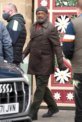 Secret Invasion Nick Fury Brown Coat
