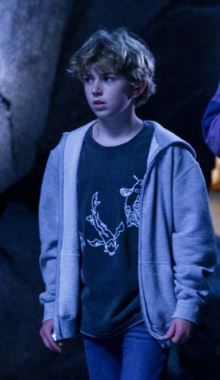 Secret Headquarters Walker Scobell Grey Hoodie
