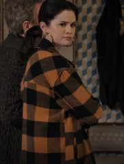 Selena Gomez Only Murders In The Building Mabel Plaid Coat