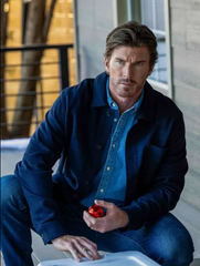 A Christmas Prayer Christopher Russell Blue Jacket