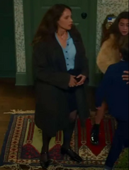 Oh What Fun 2025 Felicity Jones Trench Coat