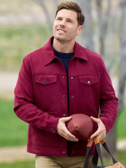 Finding Mr. Christmas S02 Craig Geoghan Leather Jacket