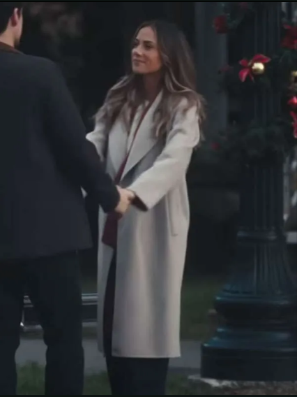The Christmas Ring Jana Kramer Trench Coat