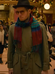 Jingle Bell Heist 2025 Connor Swindells Trench Coat