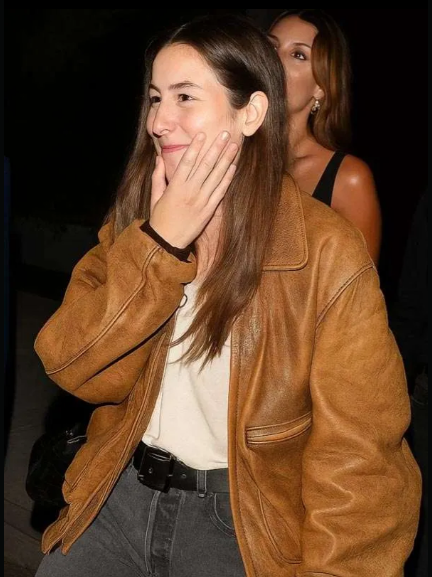 Los Angeles Alana Haim Leather Jacket