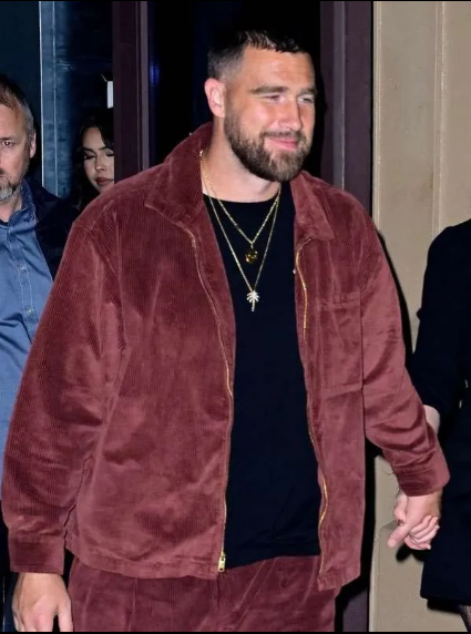 NYC Travis Kelce Corduroy Jacket