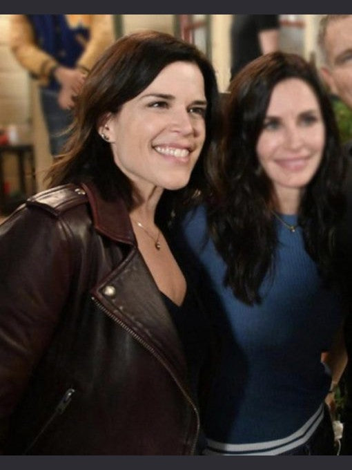 Scream 2022 Neve Campbell Leather Jacket