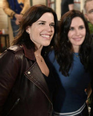 Scream 2022 Neve Campbell Leather Jacket