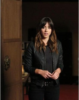 Skye Agents of Shield Black Jacket