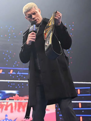 SmackDown 2025 Cody Rhodes Black Coat
