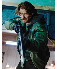 Snake Killer Pilou Asbæk Green Jacket
