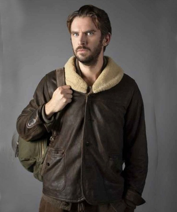 Solos Otto Jacket with Shearling Collar
