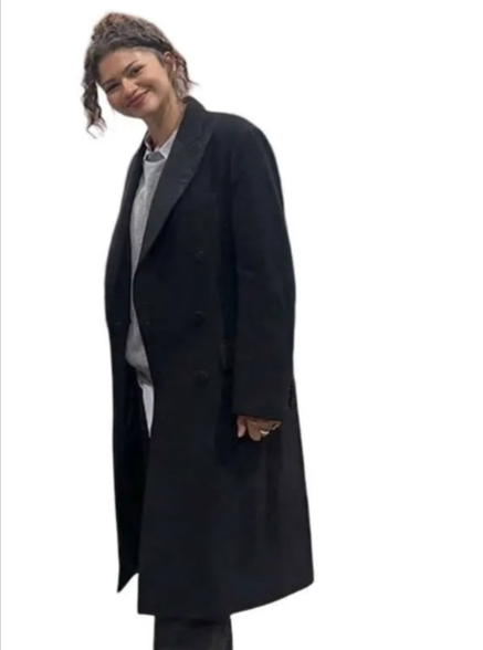 Zendaya Spider-Man Brand New Day 2026 Black Coat