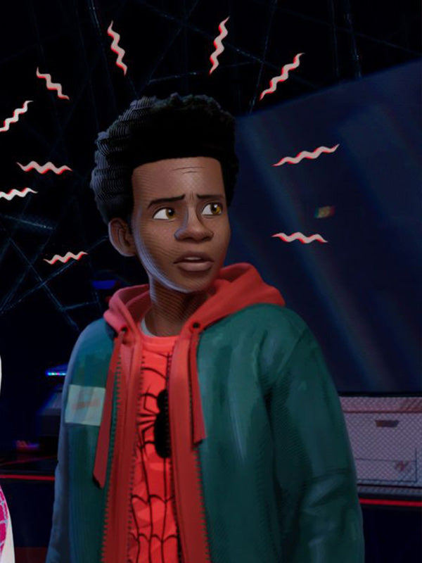 Miles Morales Spider Verse Hoodie