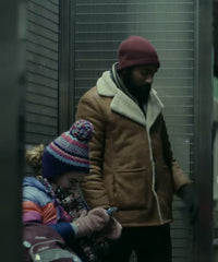Station Eleven Jeevan Shearling Jacket