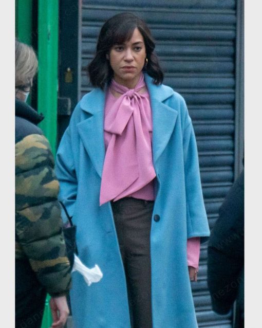 Stay Close Cush Jumbo Blue Coat