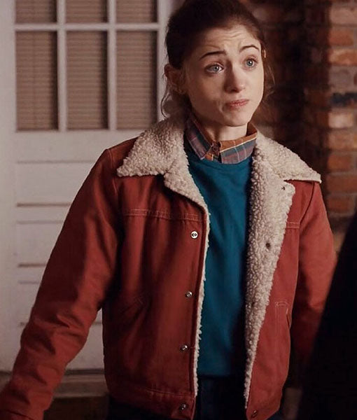 Nancy Wheeler Stranger Things Fur Jacket