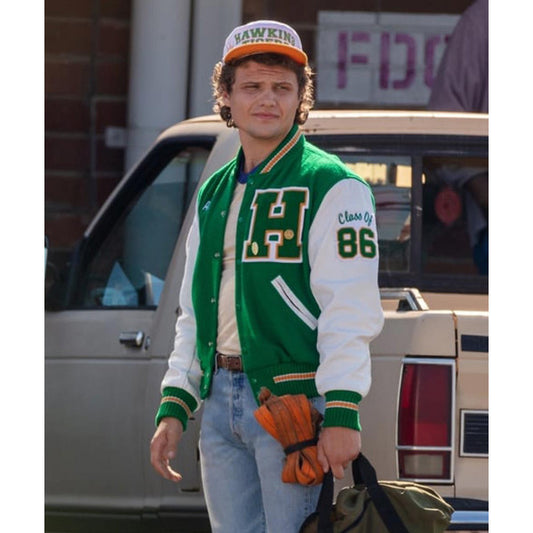Stranger Things S04 Eddie Munson Letterman Jacket