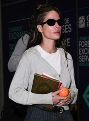 Street Style 2026 Halsey Grey Hoodie