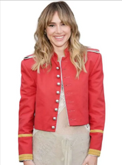 ASCAP 2026 Pop Awards Suki Waterhouse Red Jacket
