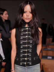 Summer 2026 Fashion Show Paris Jenna Ortega Black Vest