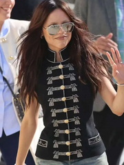 Summer 2026 Fashion Show Paris Jenna Ortega Black Vest