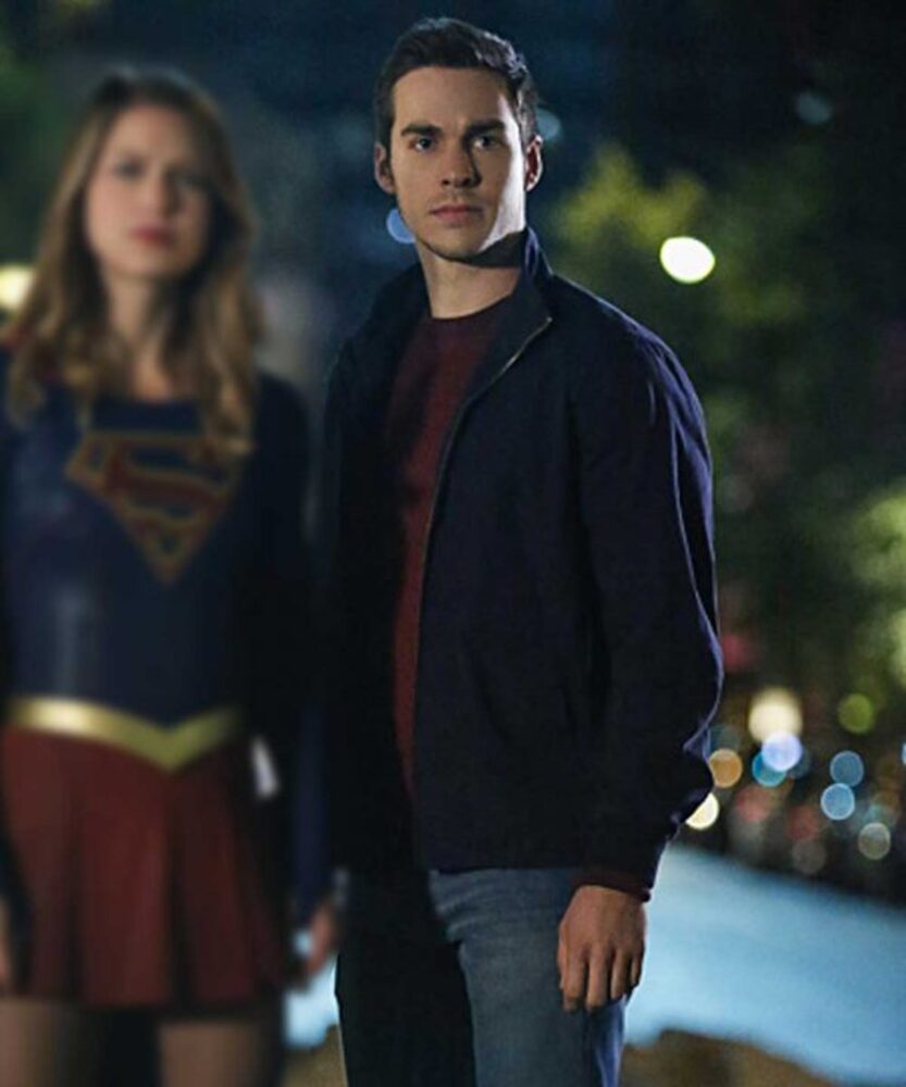 Supergirl Mon-El Black Jacket