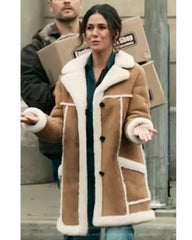 Superman And Lois Lana Lang Shearling Jacket