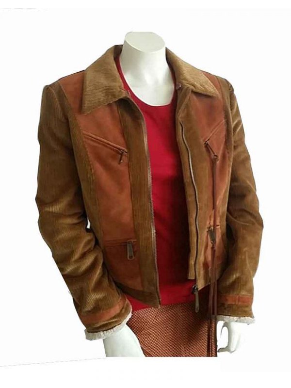 Superman and Lois Lana Lang Cushing Suede Jacket