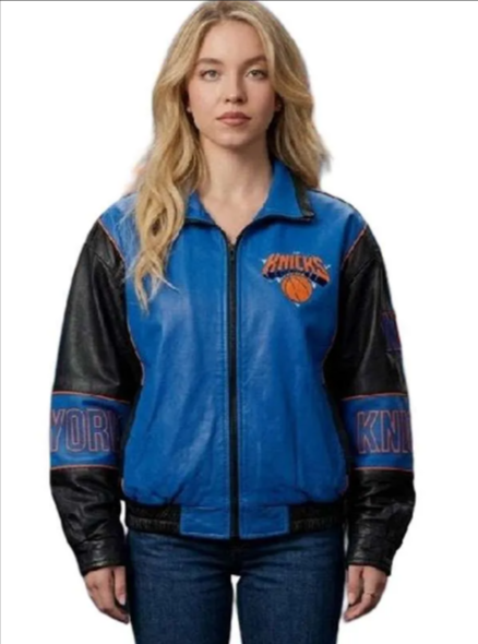 Sydney Sweeney NY Knicks Finals 2026 Jacket