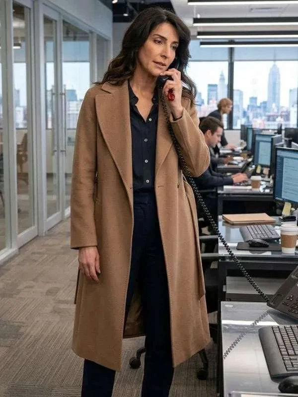 CIA Necar Zadegan Brown Wool Coat